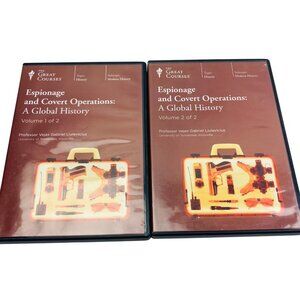 The Great Courses ESPIONAGE AND COVERT OPERATIONS 12 CD Audiobook